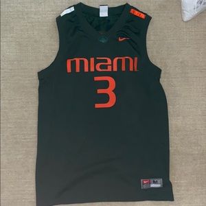 Miami Hurricanes #3 Basketball Jersey